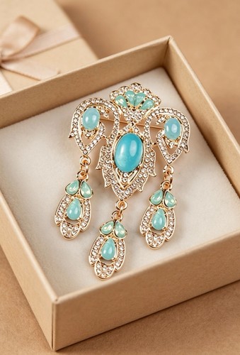 Medieval style brooch - medieval,