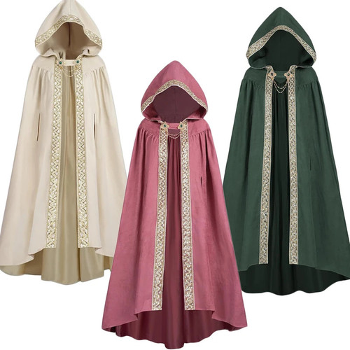 Retro cloak with hood women - retro,