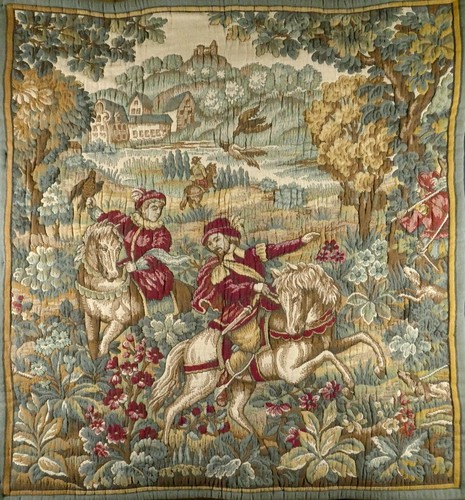 Vintage paris tapestry - vintage,